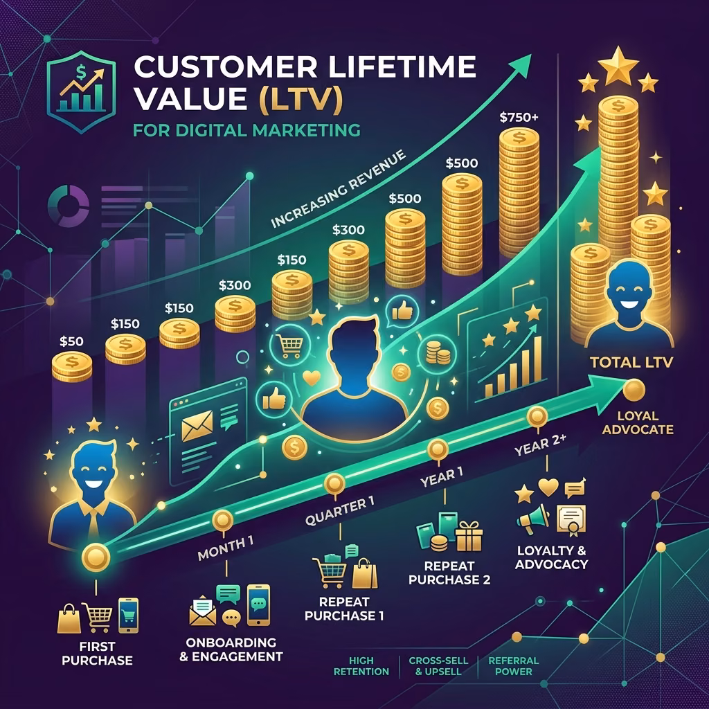 O Que é LTV? Lifetime Value e o Segredo do Lucro a Longo Prazo
